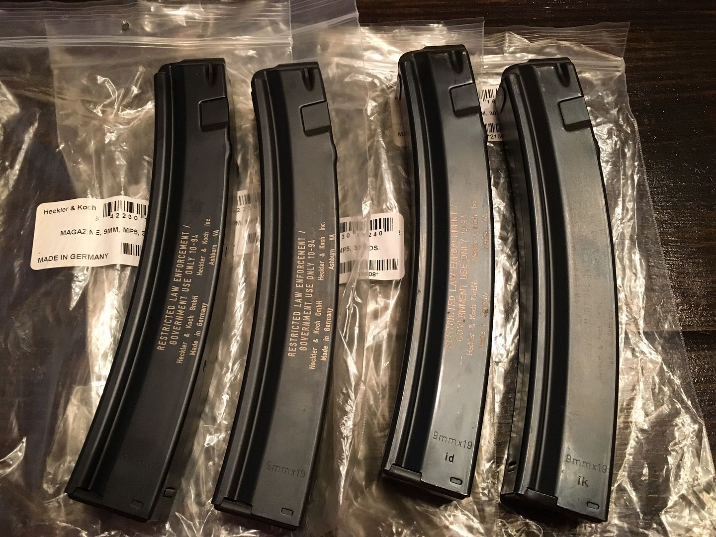 WTS HK LE MP5 mags, G3 mag, Surefire MP5 forearm and MP5 mag pouch